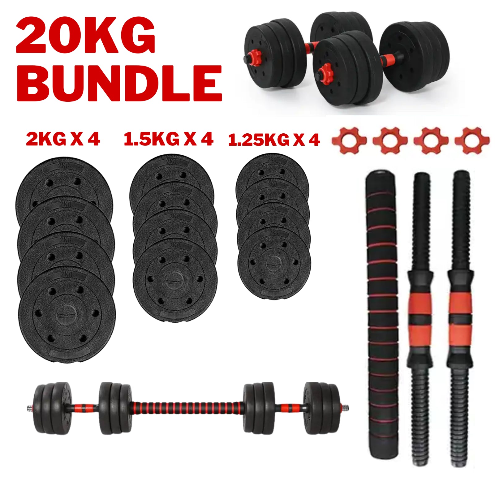 Versatile Dumbell Home Equipment