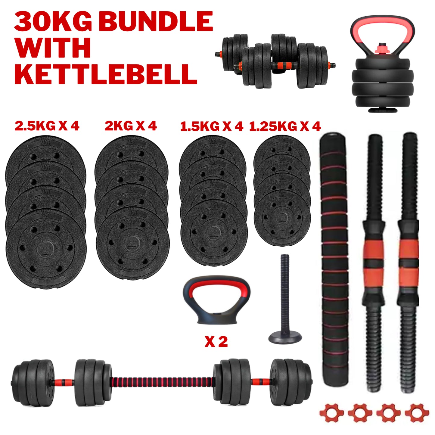 Versatile Dumbell Home Equipment